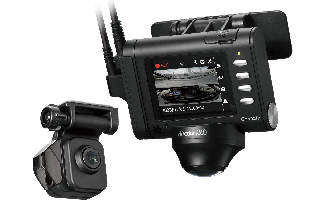 Carmate d'Action 360 Dash Cams  Radar Detector & Countermeasure Forum