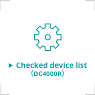 Checked device list（DC4000R）