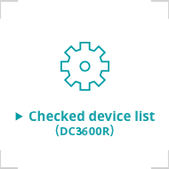 Checked device list（DC3600R）